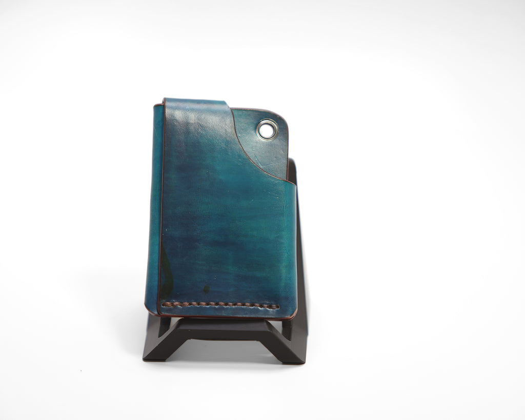 Deep Blue & Brown back